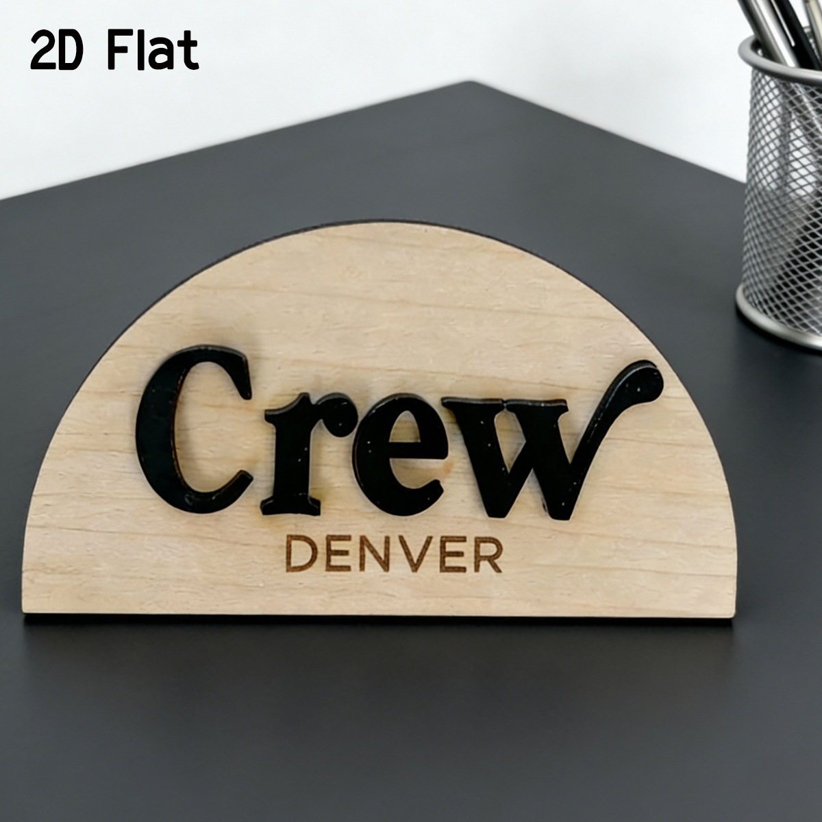 1Pc Cutom Crescent Wooden Acry - Baby Nursery Diy recensione e prezzo