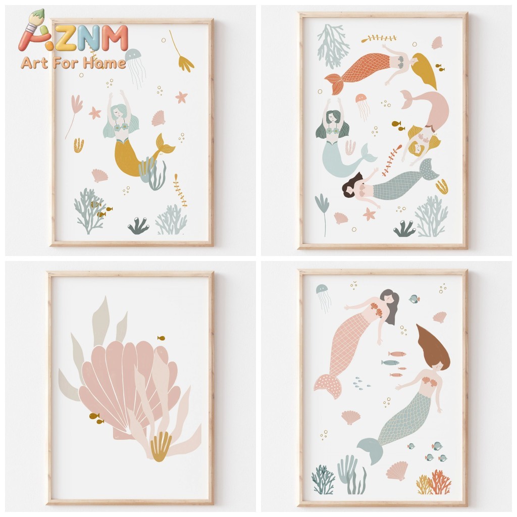 Boho Ocean Themed Pink Sea She - Baby Nursery Themes Girl recensione e prezzo