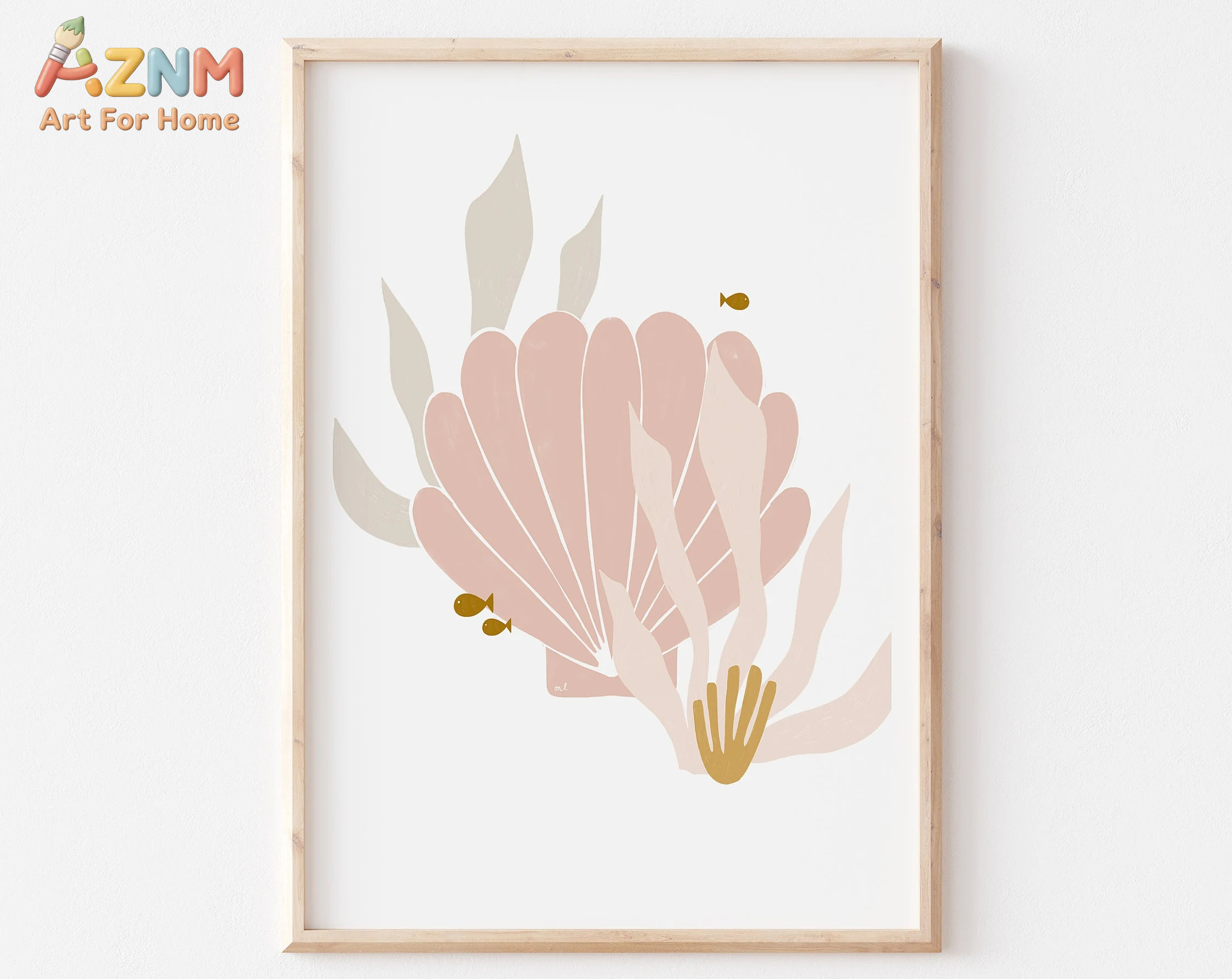 Boho Ocean Themed Pink Sea She - Baby Nursery Themes Girl recensione e prezzo