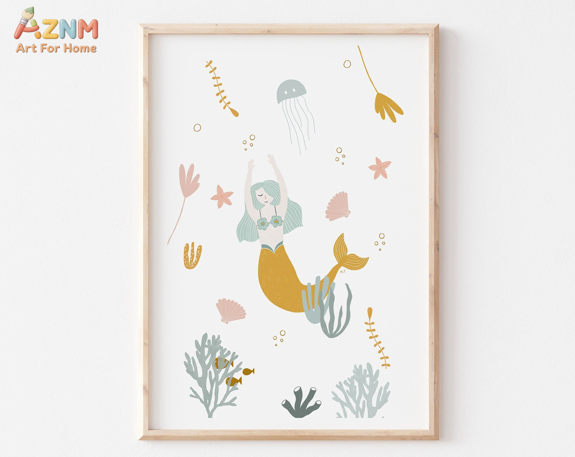 Boho Nursery Ocean Themed Pink - Baby Nursery Themes Girl recensione e prezzo