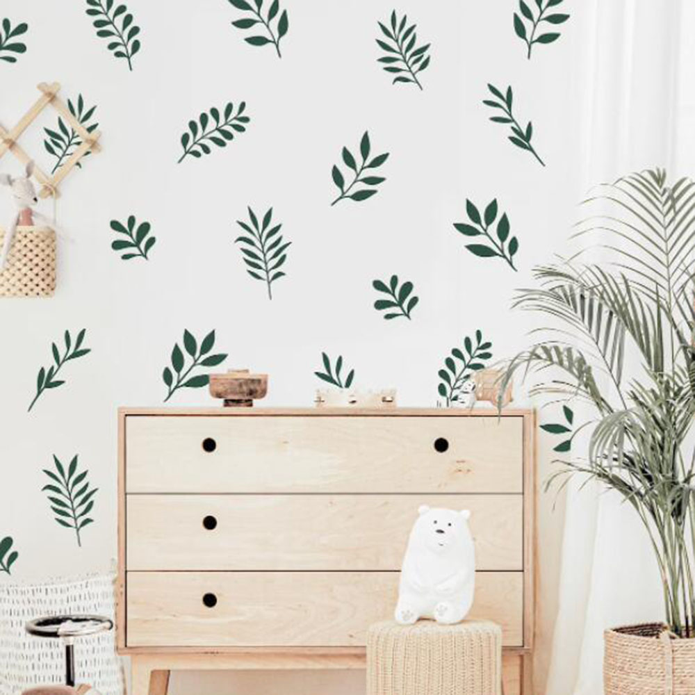 41Pcs Botanical Leaf Wall Stic - Baby Nursery Set Furniture recensione e prezzo