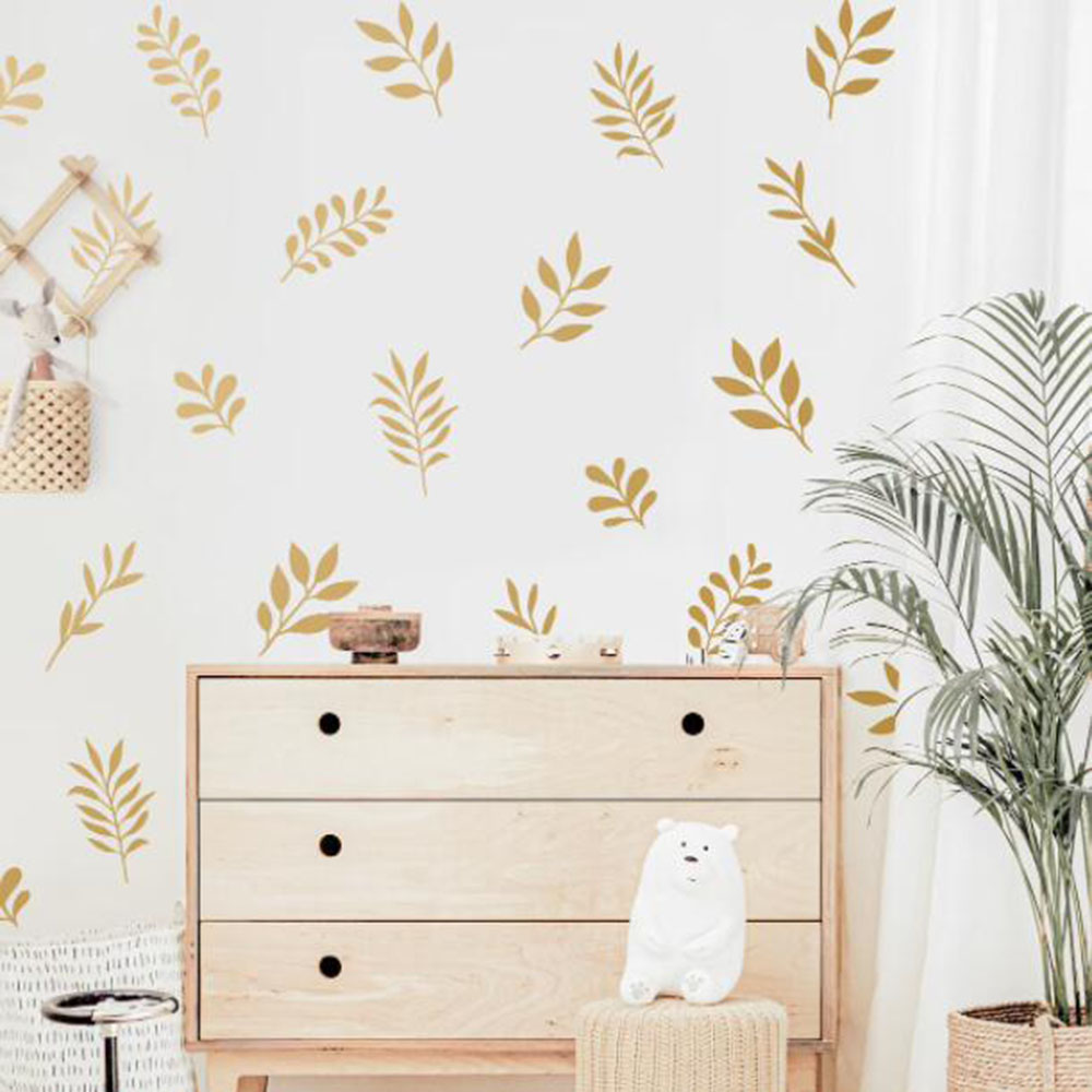 41Pcs Botanical Leaf Wall Stic - Baby Nursery Set Furniture recensione e prezzo