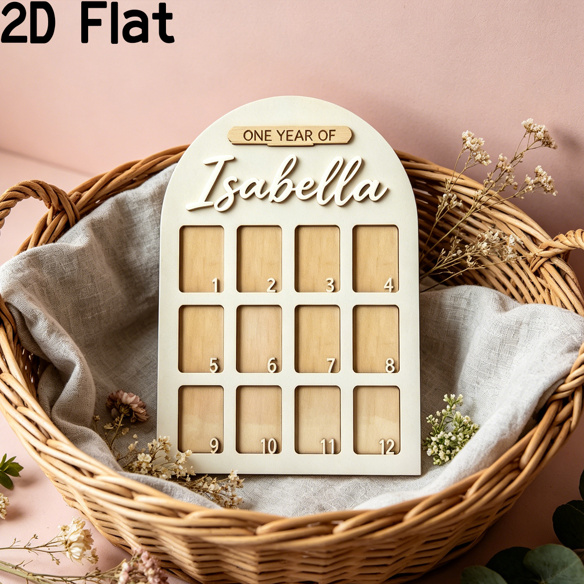 1Pc Custom Photo Record Board  - Baby Nursery Usa recensione e prezzo