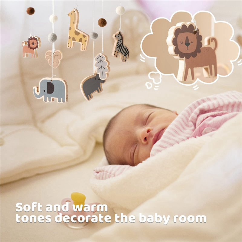 X18A-Baby Mobile For Crib - Ju - Baby Nursery Neutral recensione e prezzo