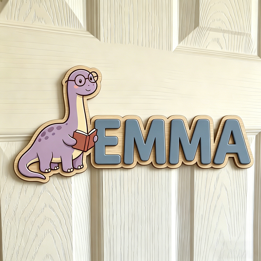 Whimsical Nerdy Dinosaur Custo - Baby Nursery Usa recensione e prezzo