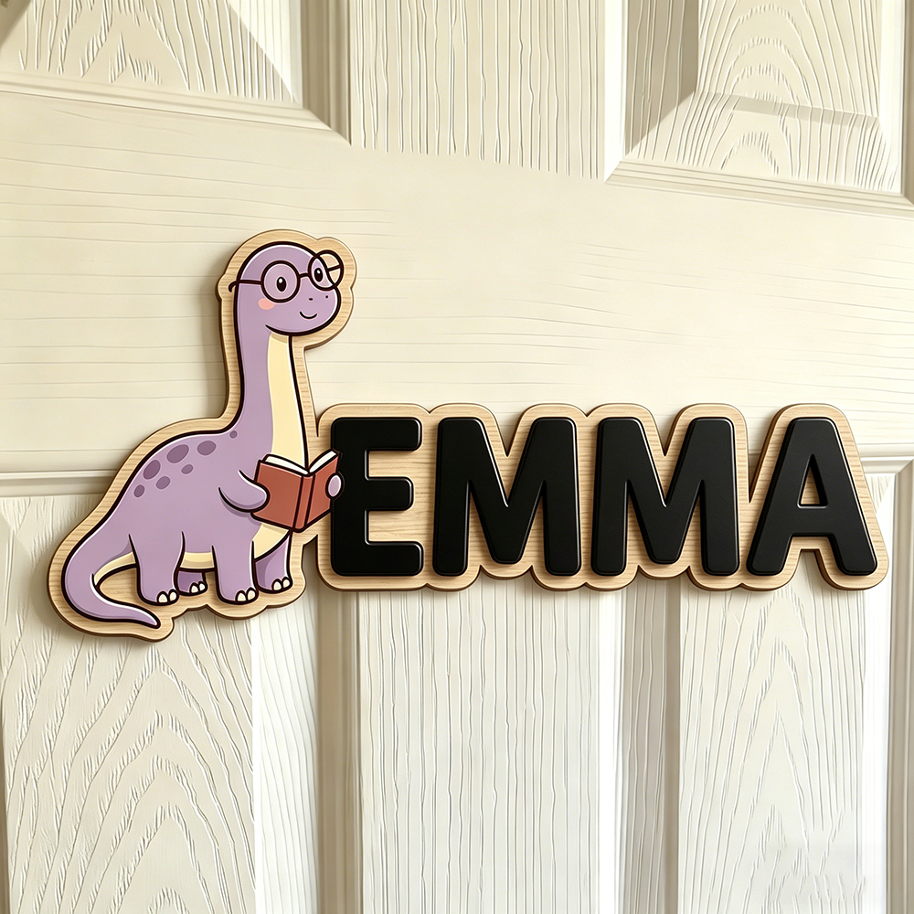 Whimsical Nerdy Dinosaur Custo - Baby Nursery Usa recensione e prezzo