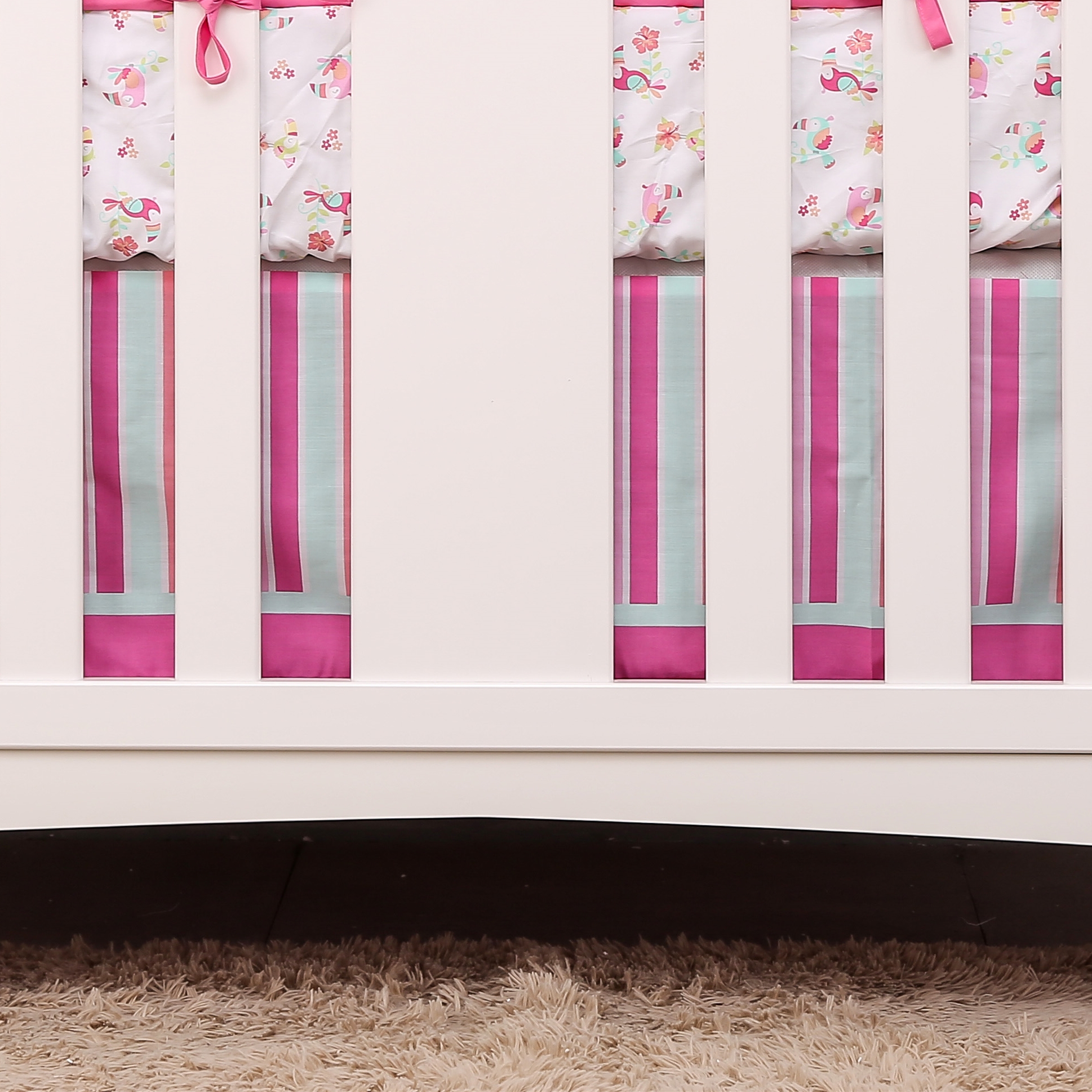 Pink Elephant Cot Baby Bedding - Baby Nursery Bedding recensione e prezzo