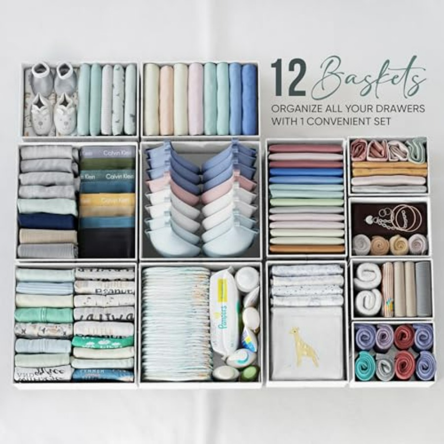 Drawer Organizer Clothes Set o - Baby Nursery Storage recensione e prezzo