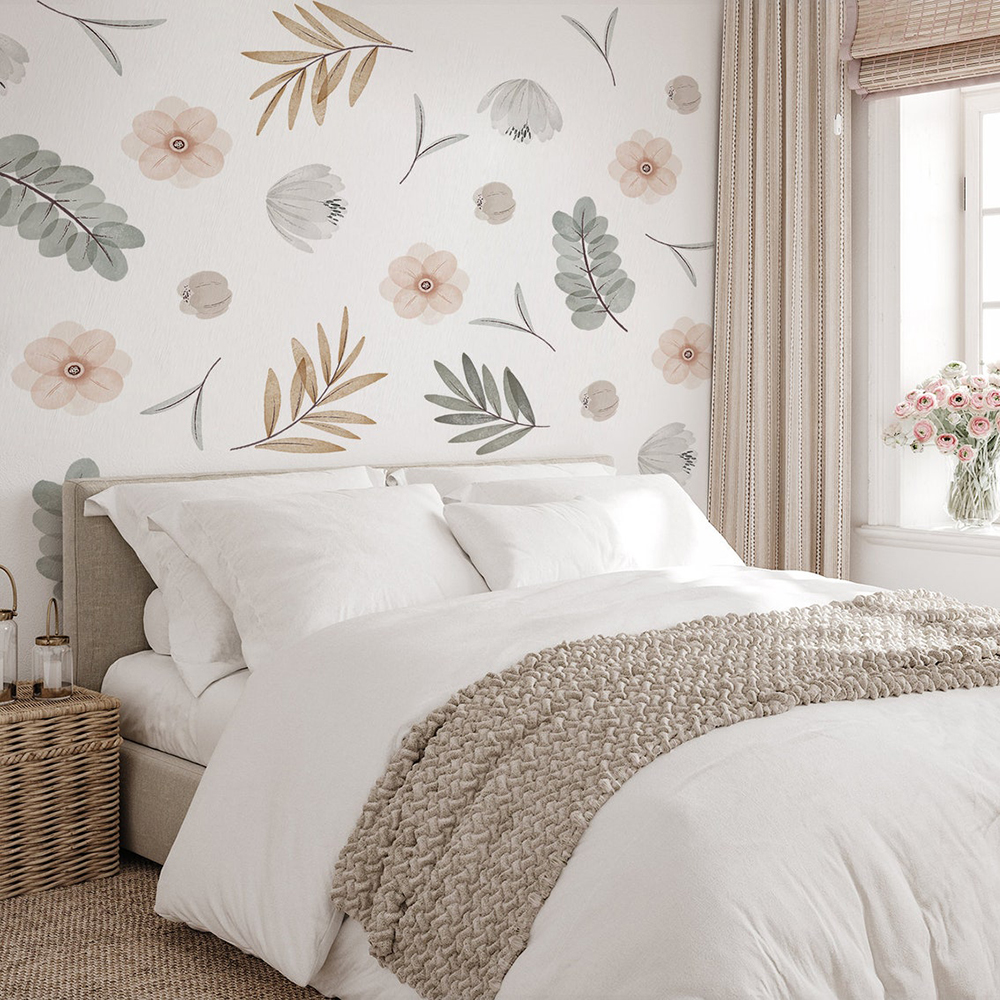 Boho Leaves Botanical DIY Wall - Baby Nursery Diy recensione e prezzo