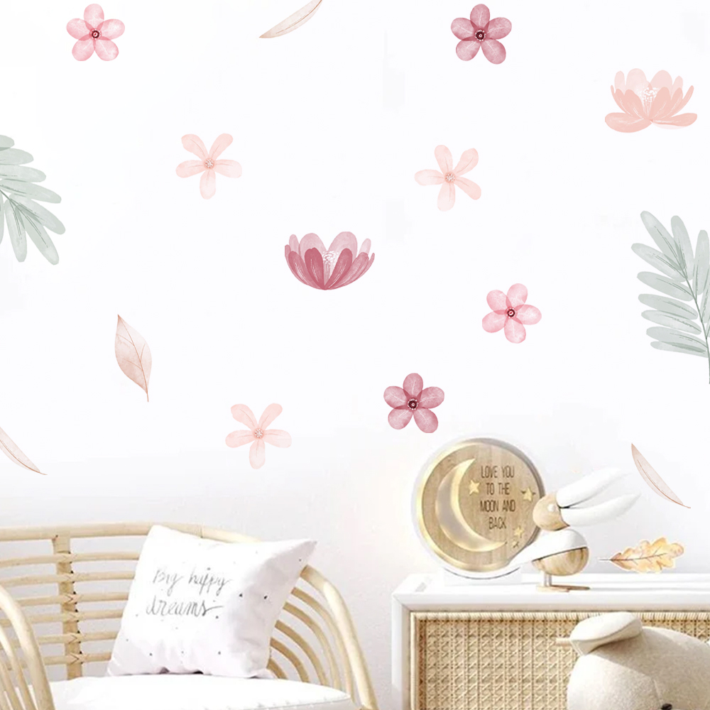 Boho Leaves Botanical DIY Wall - Baby Nursery Diy recensione e prezzo