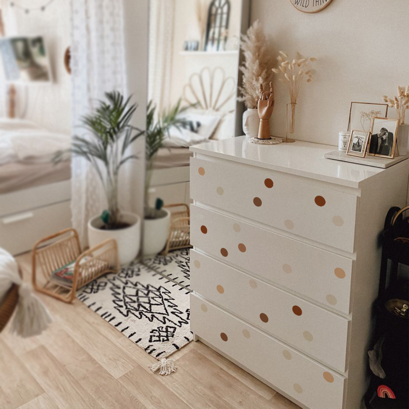 Creative Boho Polka Dot Wall S - Baby Nursery Wallpaper Girl recensione e prezzo