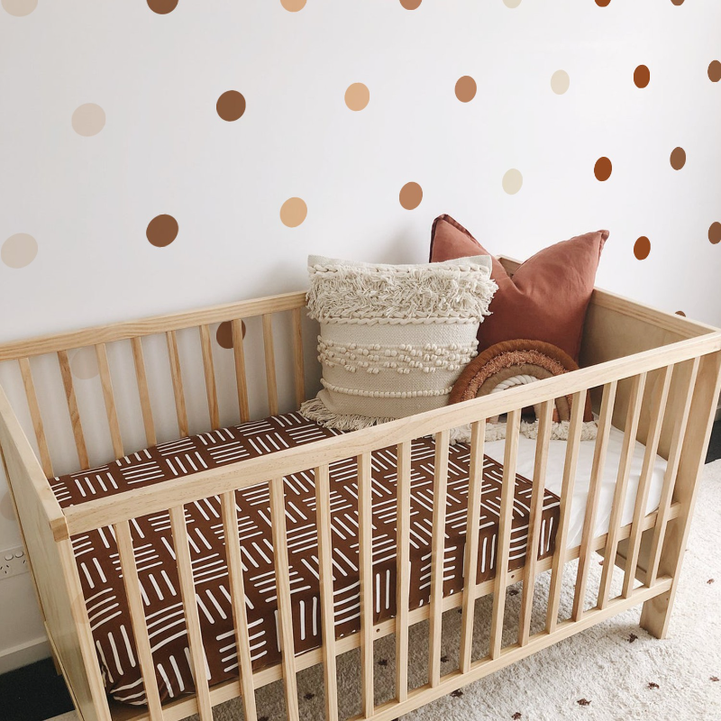 Creative Boho Polka Dot Wall S - Baby Nursery Wallpaper Girl recensione e prezzo