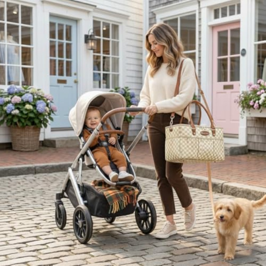 Luxe Diaper Caddy Organizer, E - Baby Nursery Storage recensione e prezzo