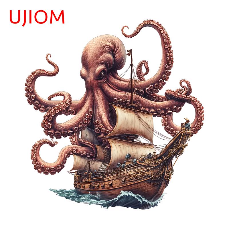 UJIOM Cool Octopus With Ship W - Baby Nursery Diy recensione e prezzo