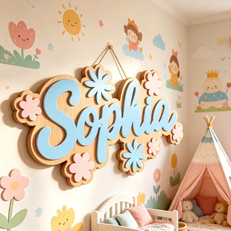Personalized Floral Themed Nam - Baby Nursery Usa recensione e prezzo