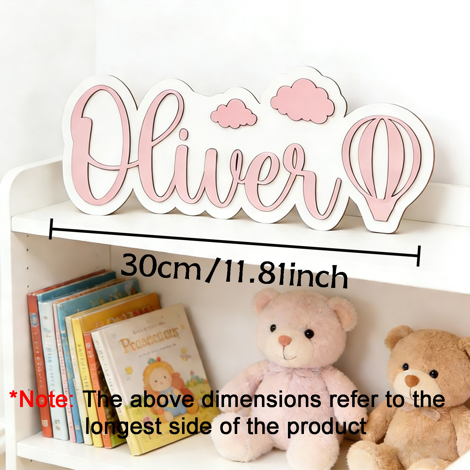 Personalized Hot Air Balloon & - Baby Nursery Usa recensione e prezzo