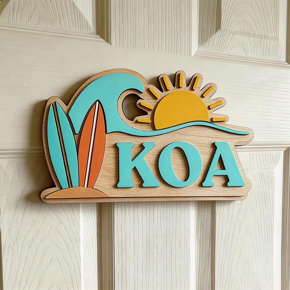Custom Beach Wave Surfboard Su - Baby Nursery Usa recensione e prezzo