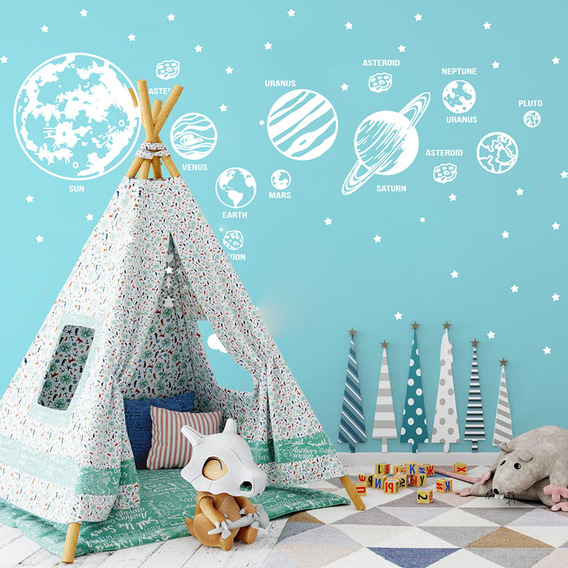 Large Planets Solar System Spa - Baby Nursery Set Furniture recensione e prezzo