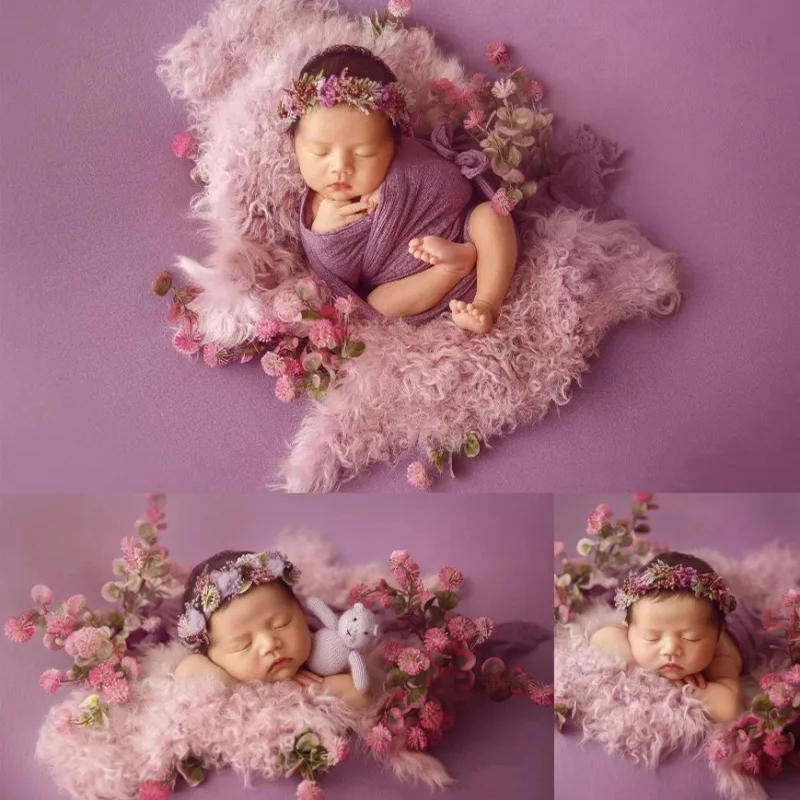 Purple Tones Newborn Photograp - Baby Wrap Stretchy recensione e prezzo