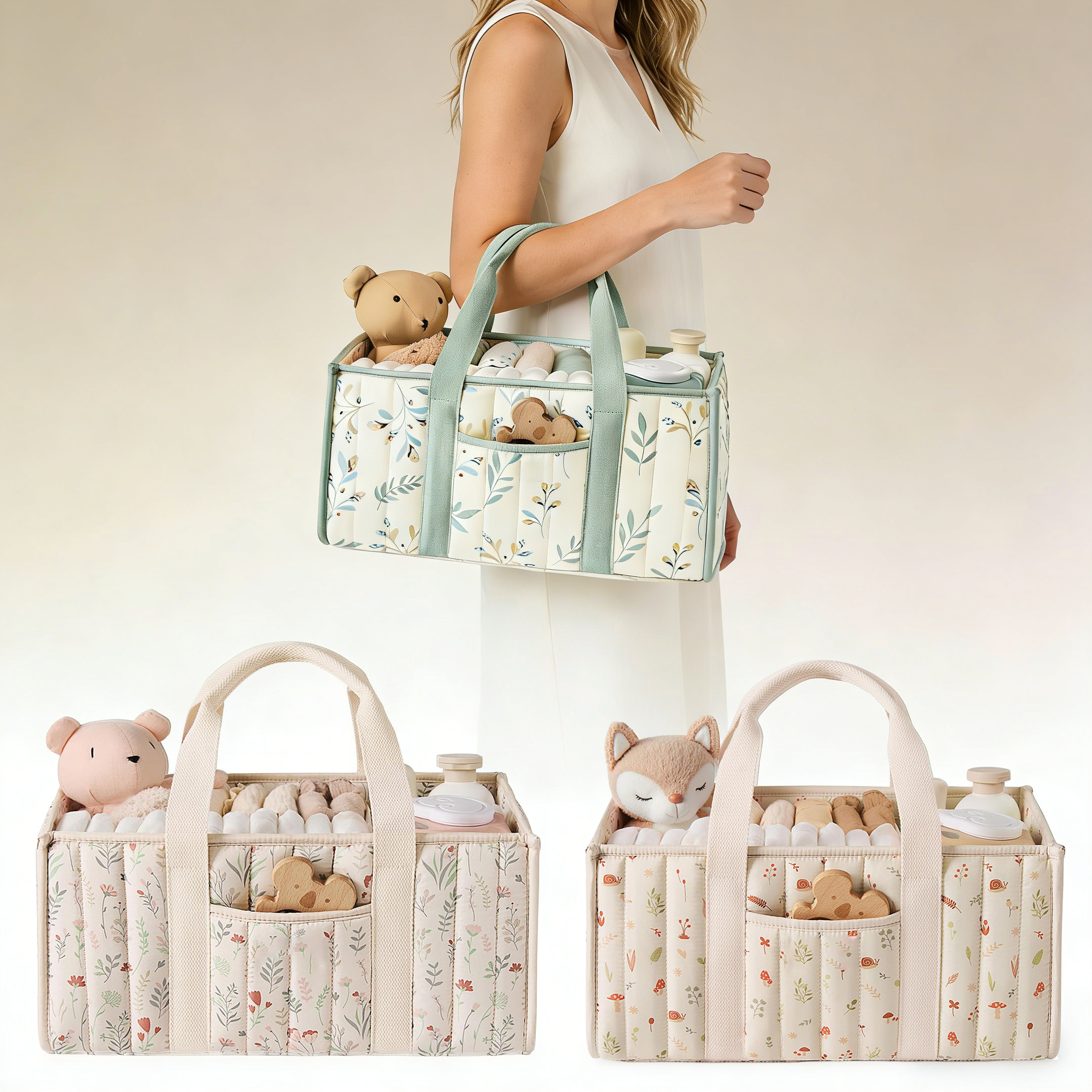 Diaper Caddy Organizer, Stylis - Baby Nursery Storage recensione e prezzo