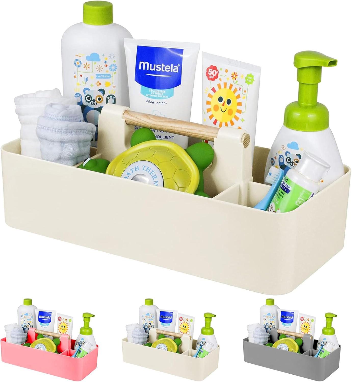 Portable Baby Shower Caddy wit - Baby Nursery Storage recensione e prezzo