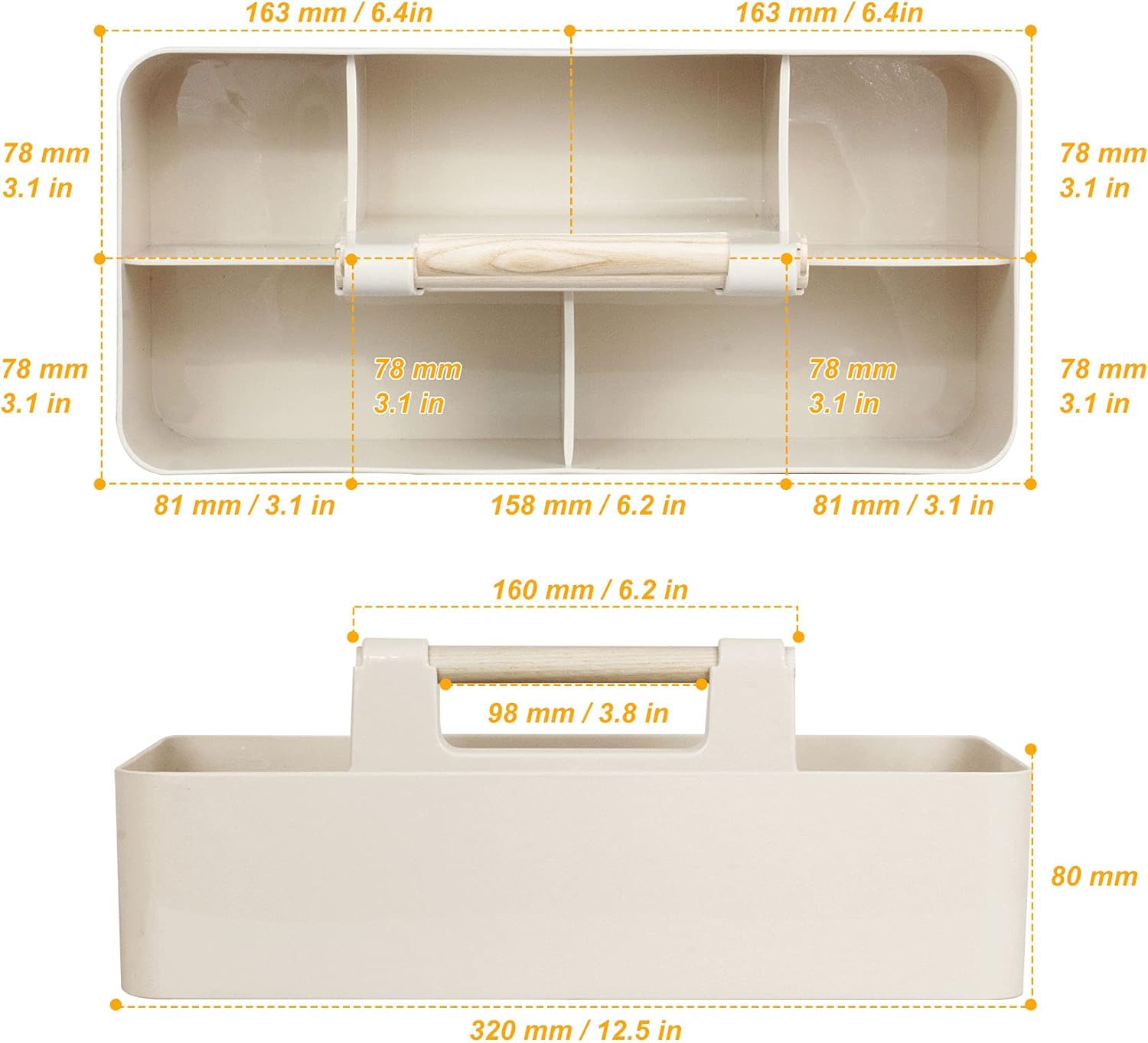 Portable Baby Shower Caddy wit - Baby Nursery Storage recensione e prezzo