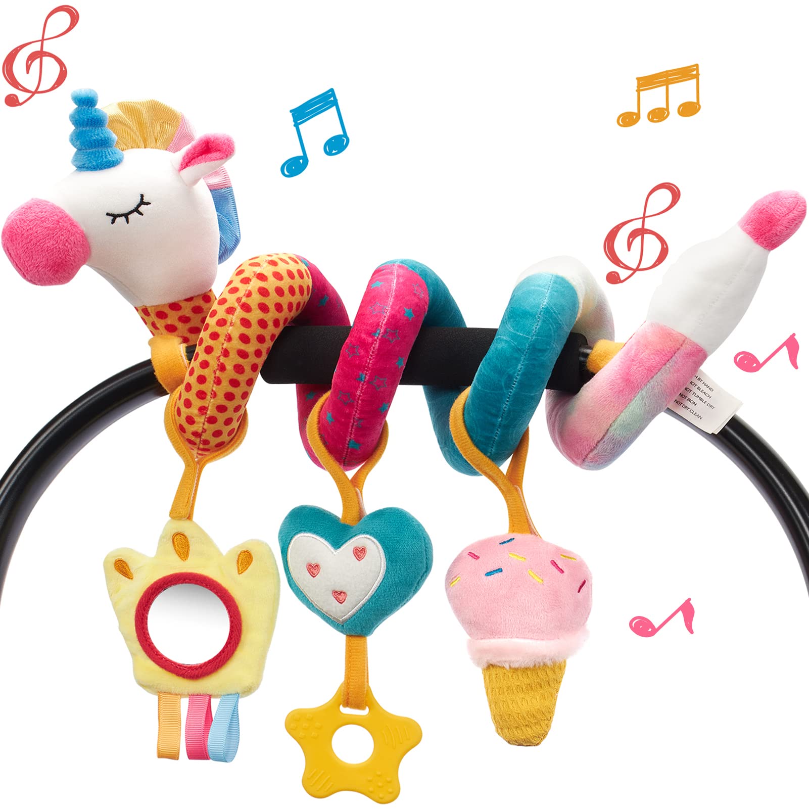 Car Seat Toys for Babies Rattl - Baby Nursery Set recensione e prezzo