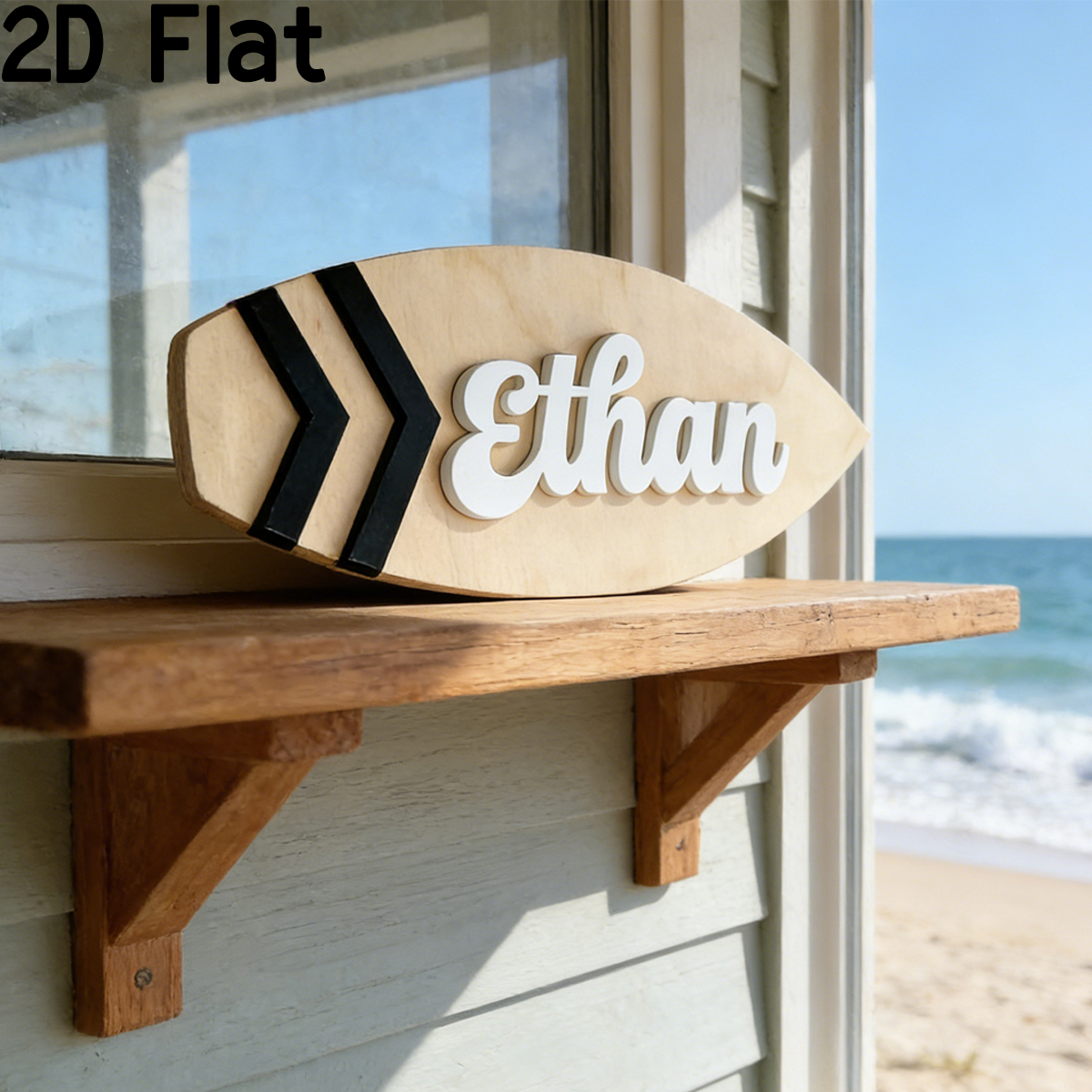 1Pc Custom Surfboard Wooden Ac - Baby Nursery Diy recensione e prezzo