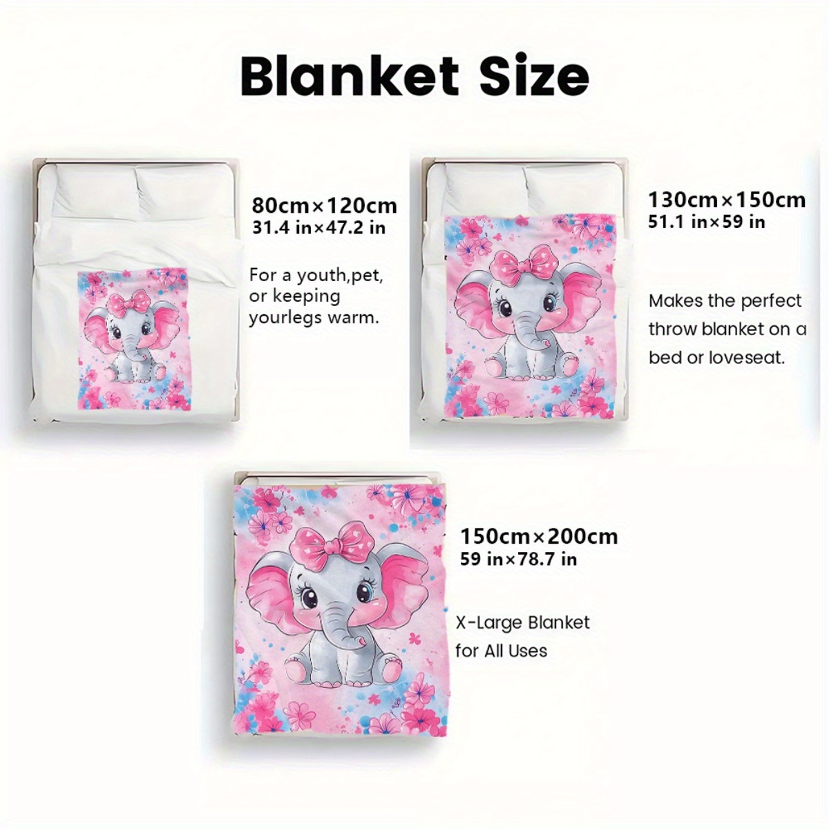 1pc Cute Pink Elephant with Bo - Baby Nursery Themes Girl recensione e prezzo