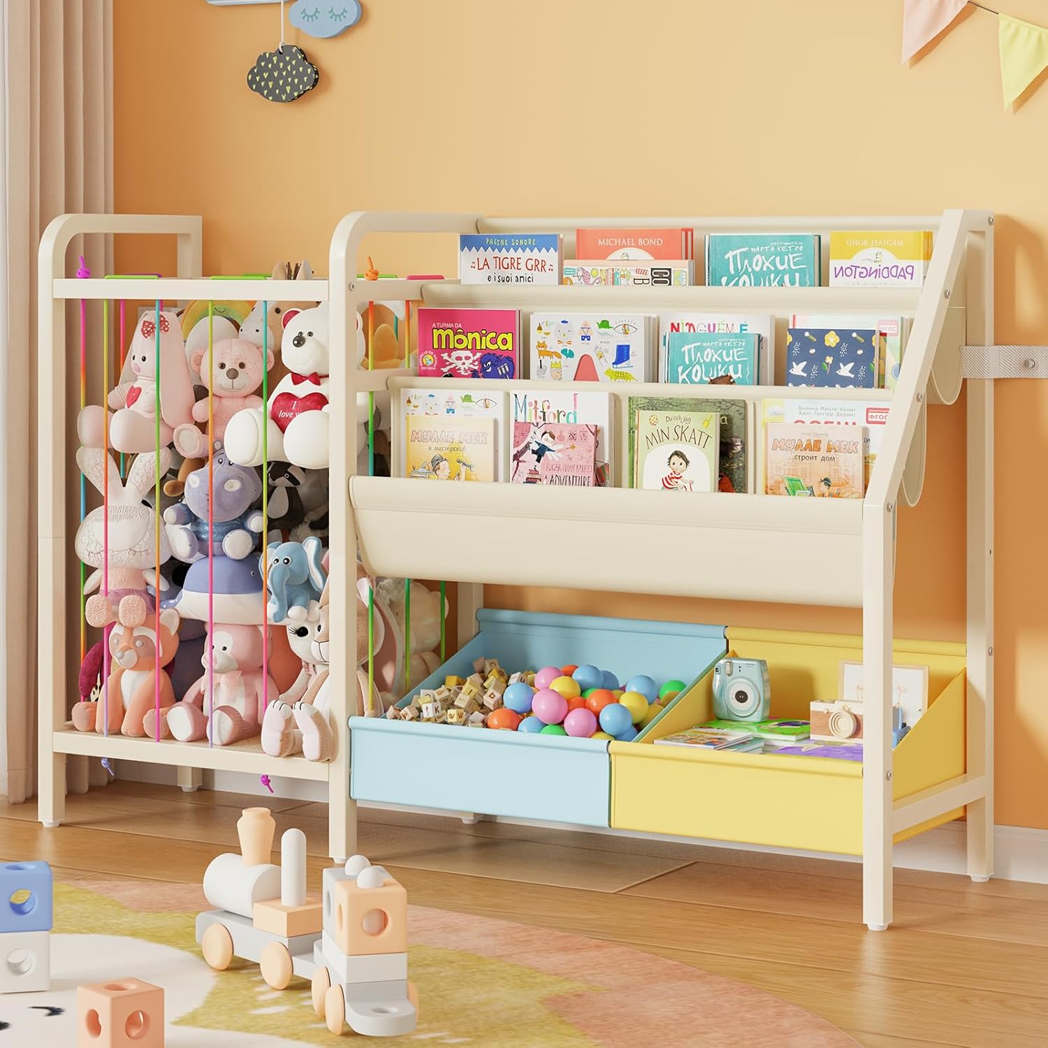 B5 Kids Bookshelf and Toy Stor - Baby Nursery Storage recensione e prezzo